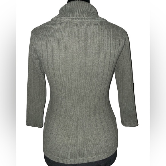 Croft & Barrow, Olive Green, Sweater, Size PS - Picture 2 of 3
